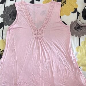 Pink Sleeveless Top NWOT